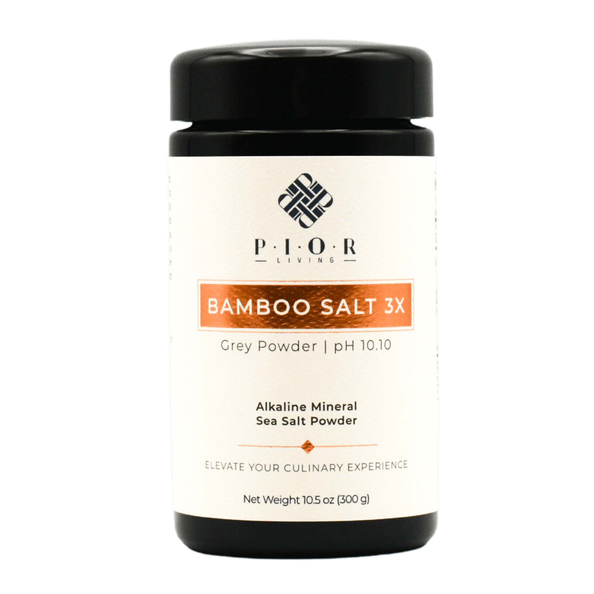 Bamboo Salt 3X Gray Powder pH 10.10 Alkaline Mineral Sea Salt Powder