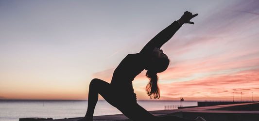 Woman doing yoga