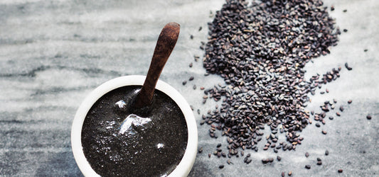 black sesame seeds