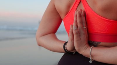 woman doing yoga for immunity