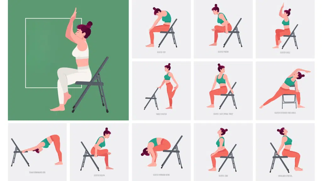 Chair Yoga for Weight Loss- Easy Routines That Work