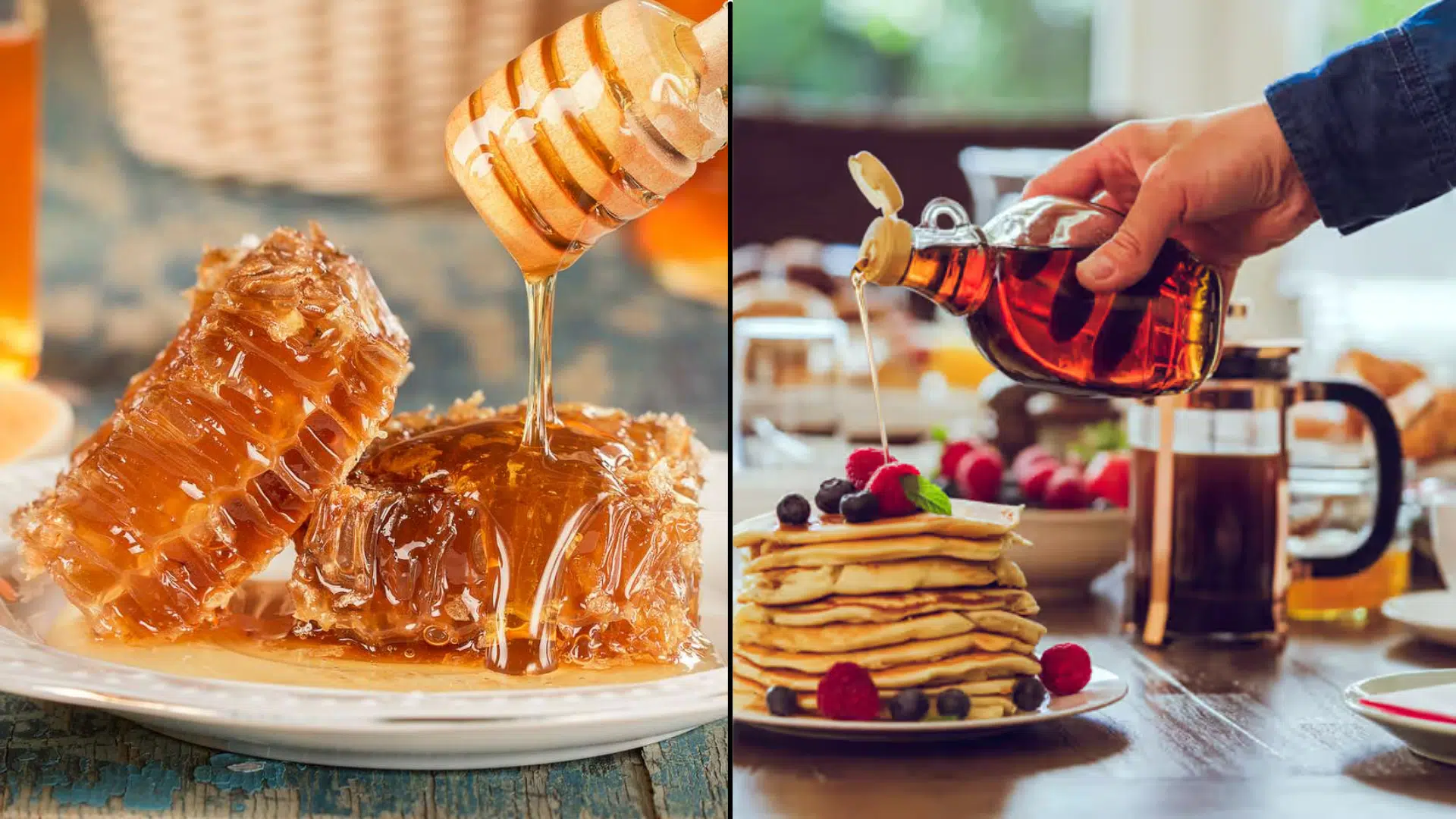 Comparison Table: Raw Honey vs Processed Maple Syrup