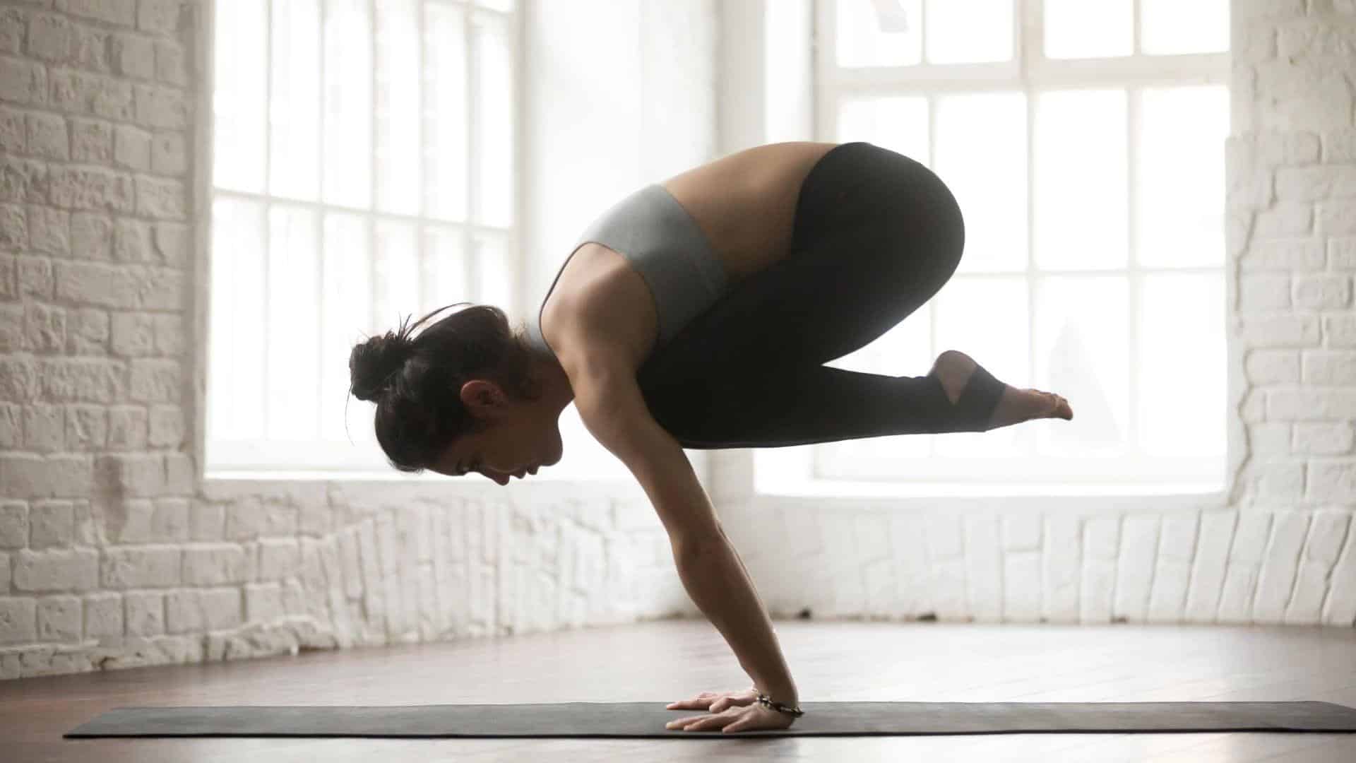 Crane Pose (Bakasana variation)