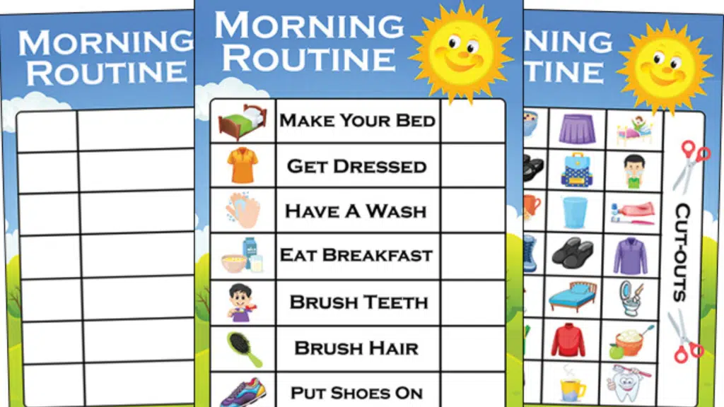 Kids Morning Routine Chart- Types and Benefits
