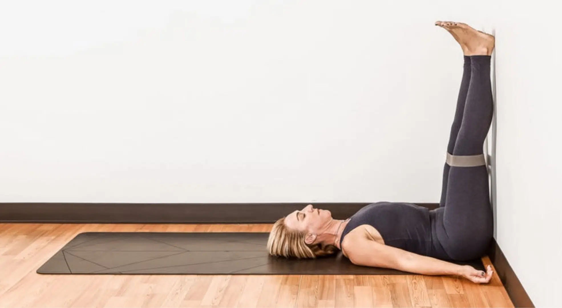 Legs Up the Wall with Strap
