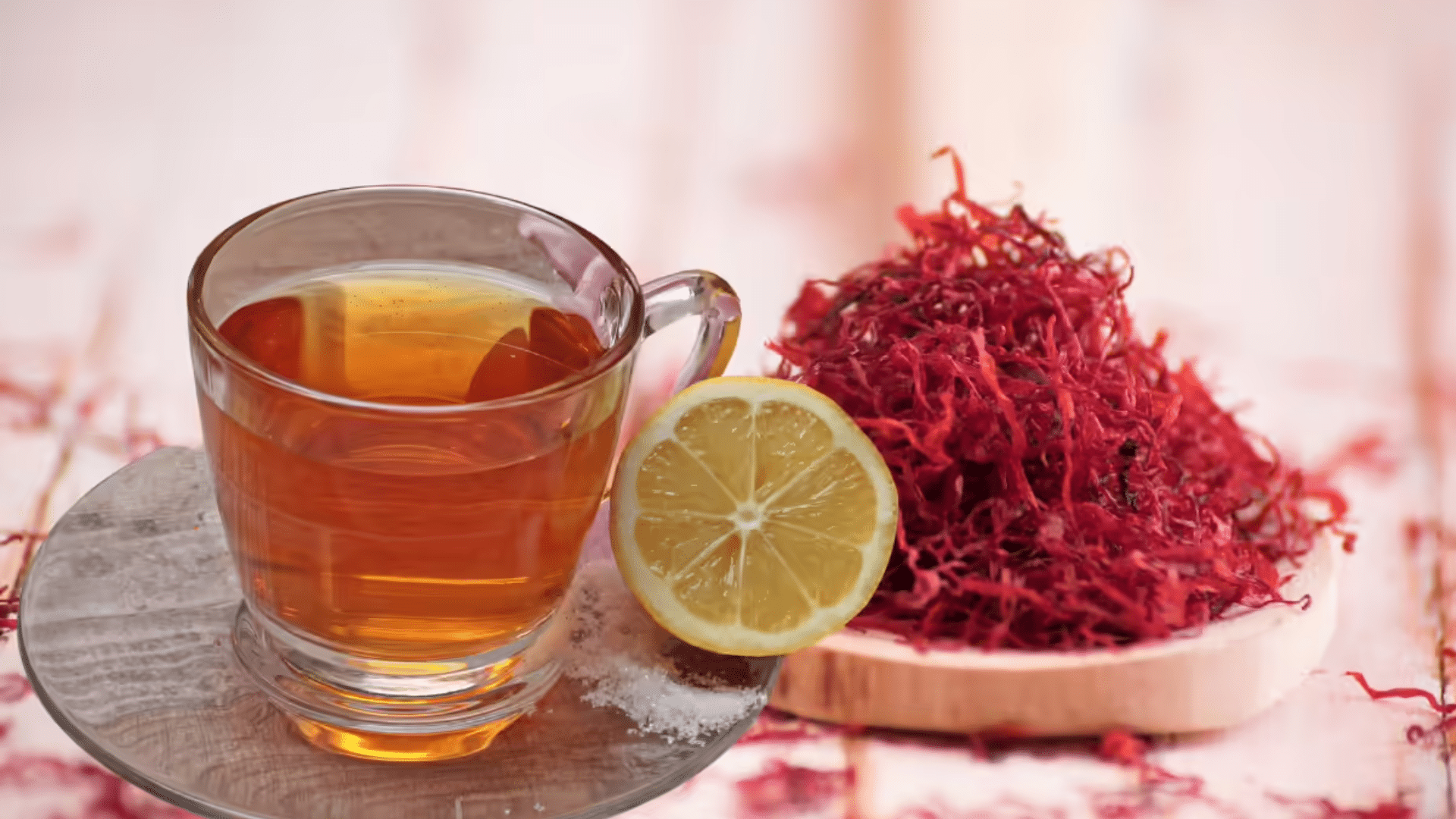 saffron tea
