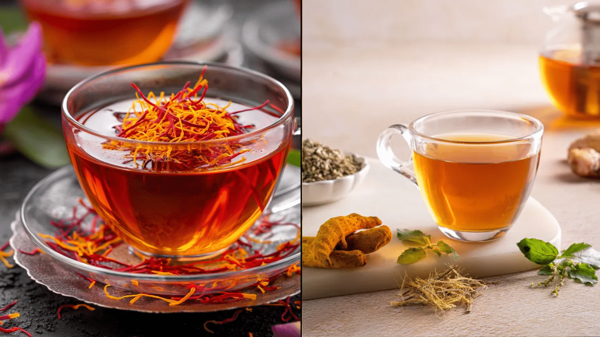 saffron tumeric tea