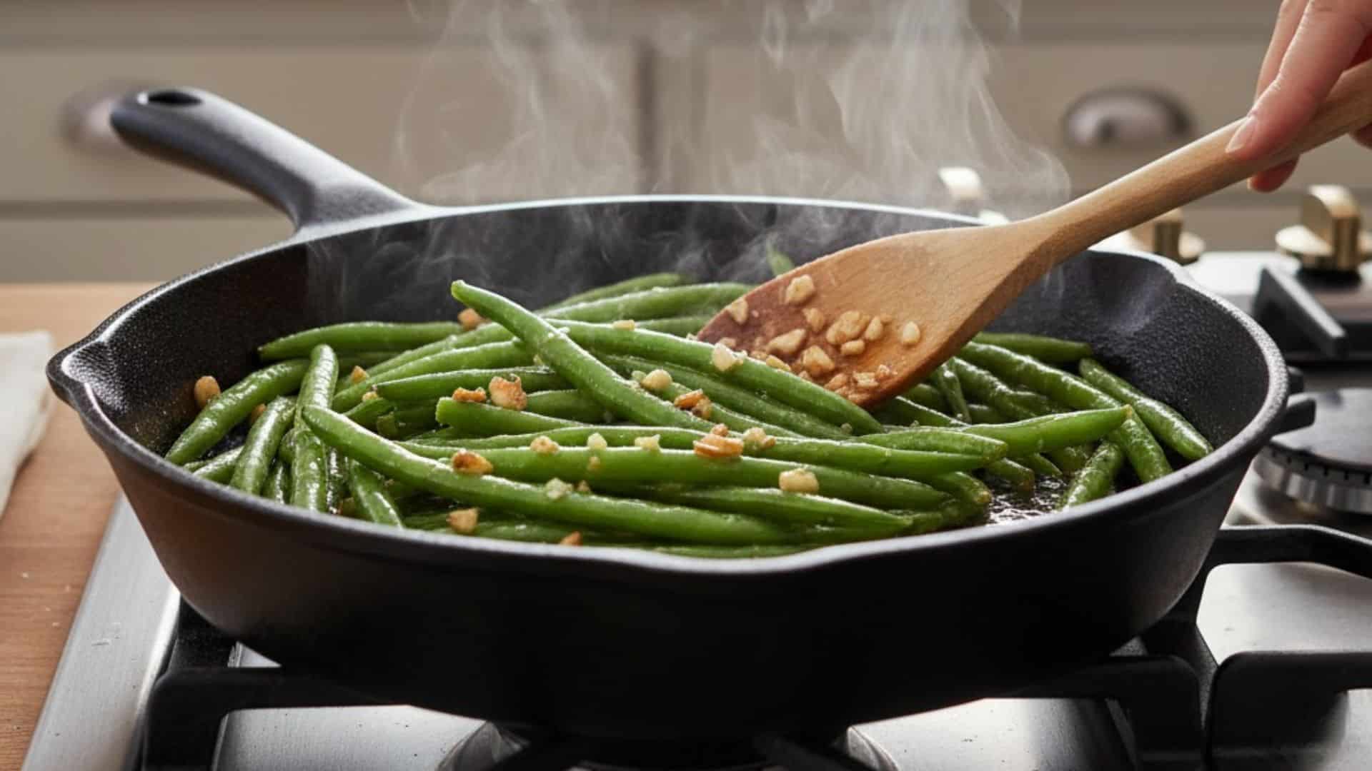 garlic butter green beans