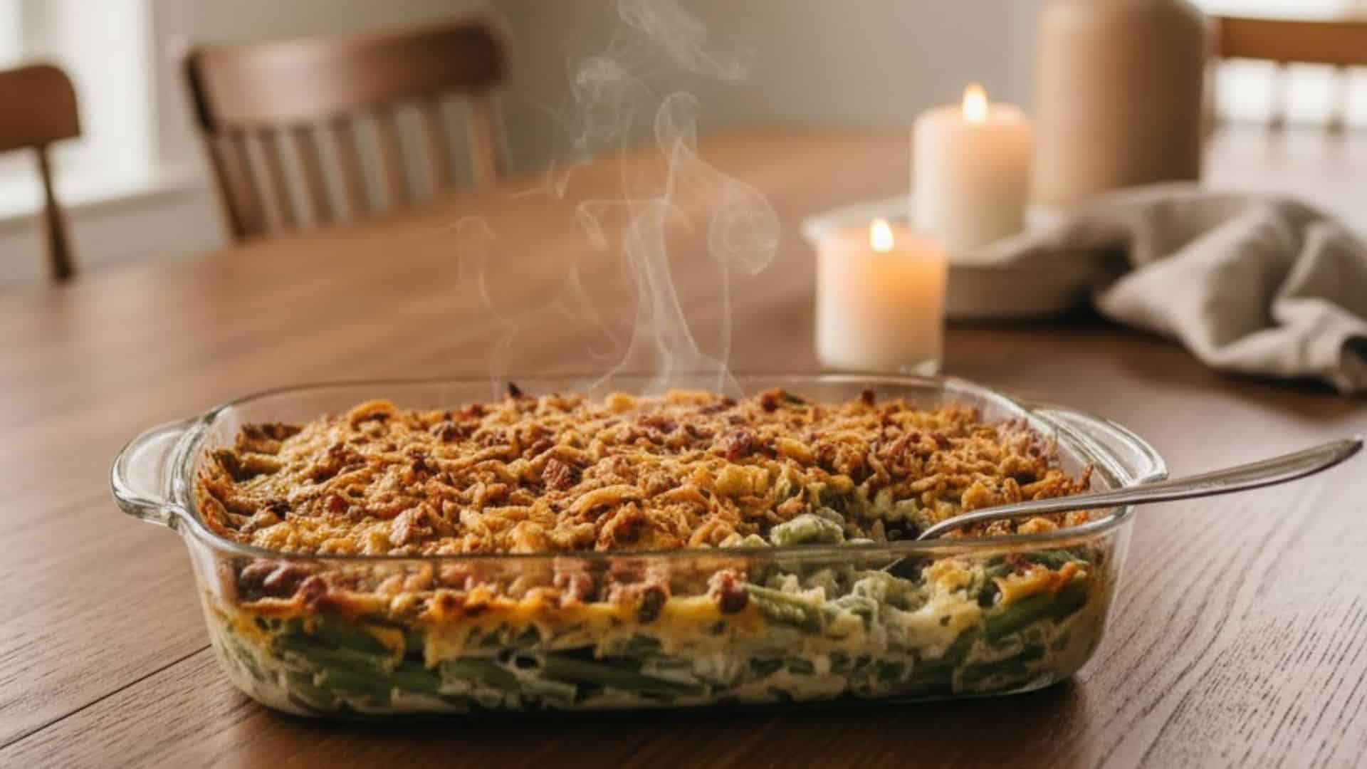 green bean casserole keto version