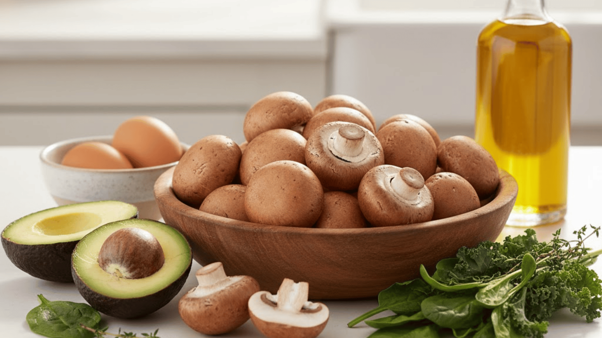 mushrooms low in carbs