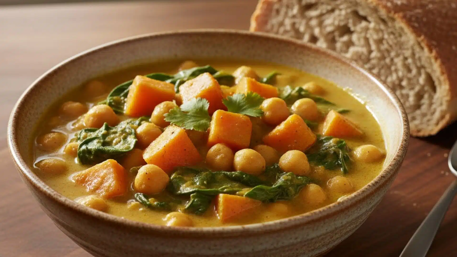 chickpea and sweet potato stew