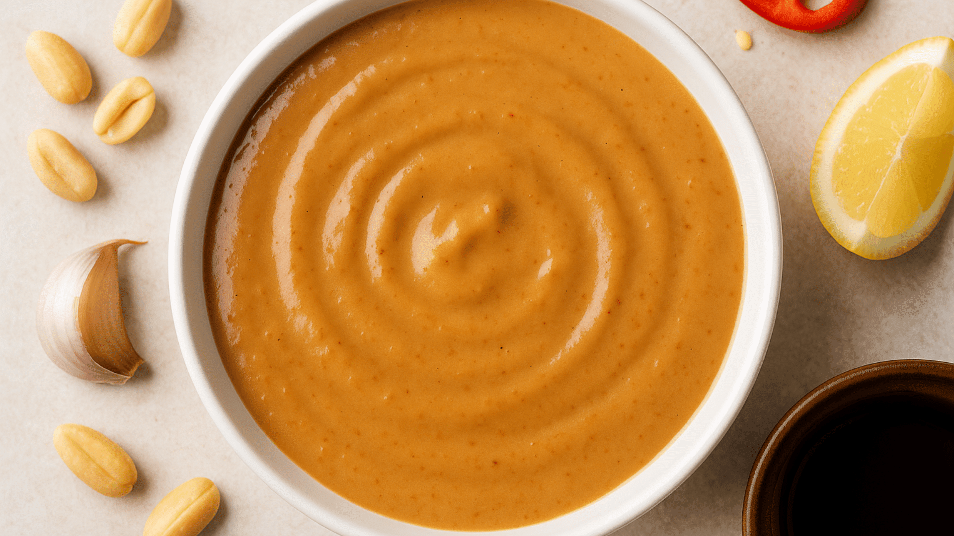 peanut dipping sauce