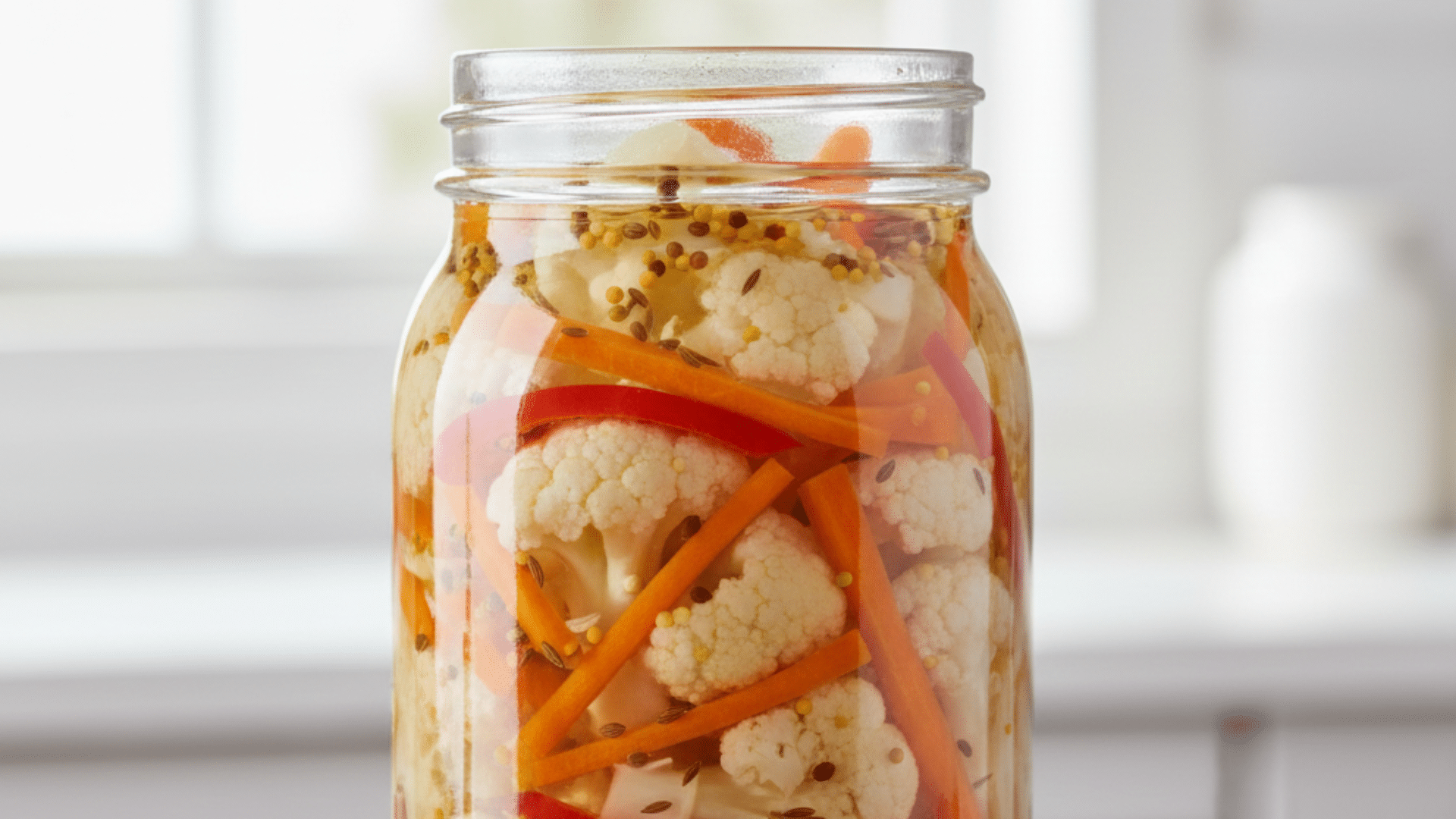 pickled caulifower carrot