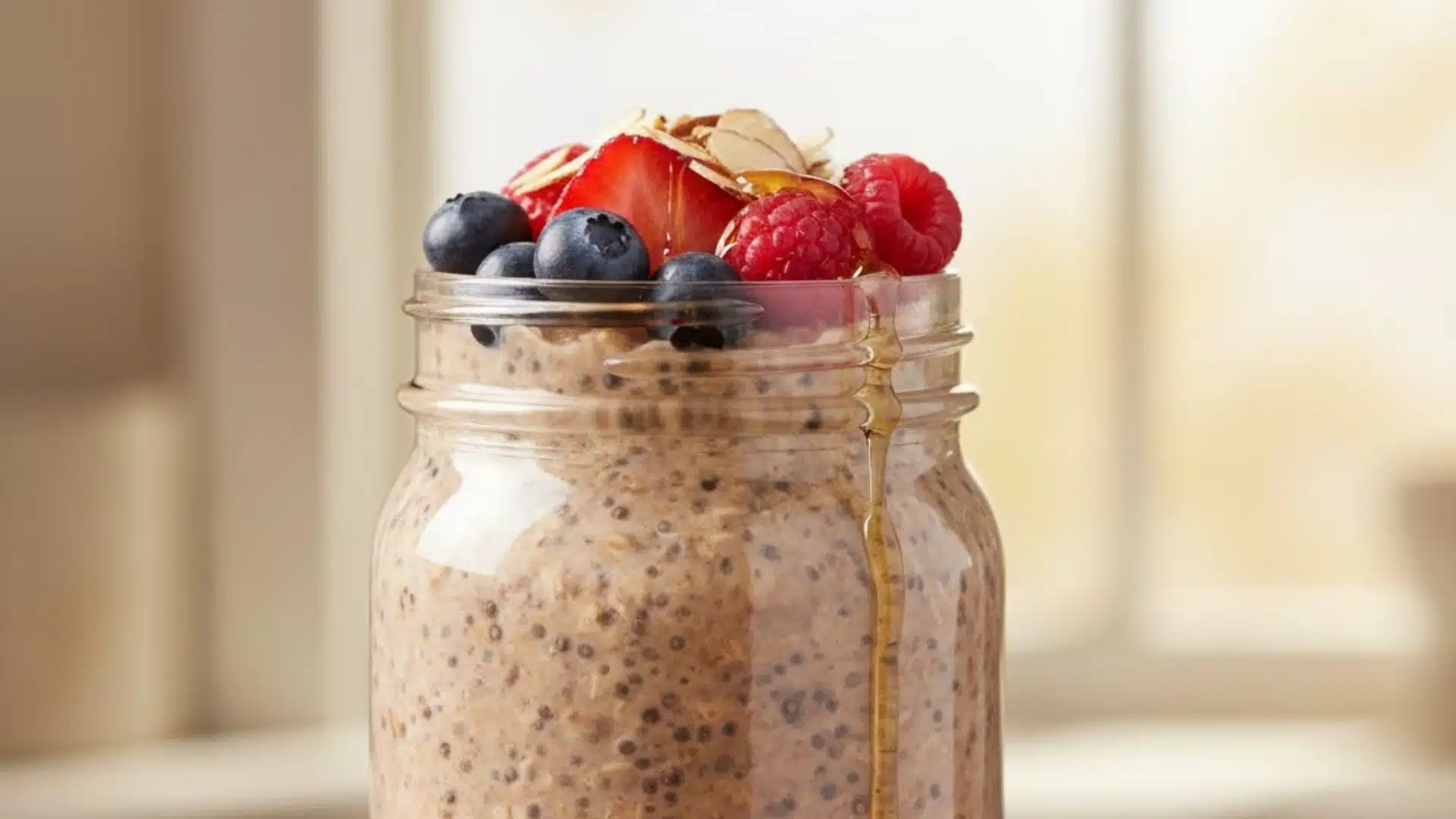 vegan protein overnight oats
