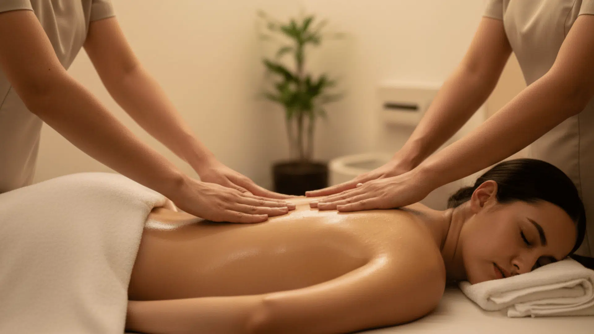 How a Four-Hand Massage Works
