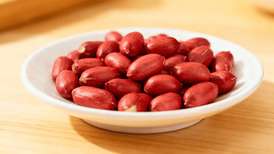 peanuts in a bowl potassium rich nuts healthy snack ingredient for balanced diet and nutrition