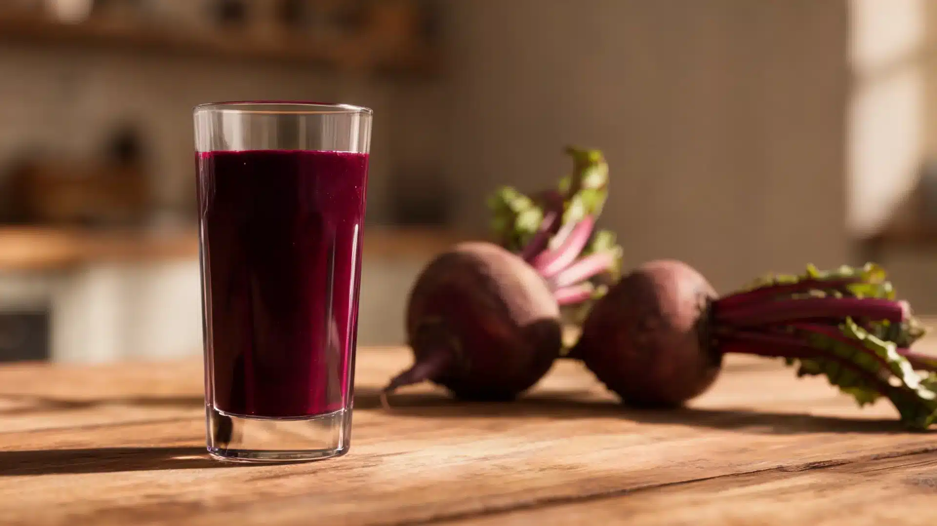 beetroot-kidney-detox-juice-in-a-clear-glass-with-fresh-beetroot-slices-on-a-wooden-table