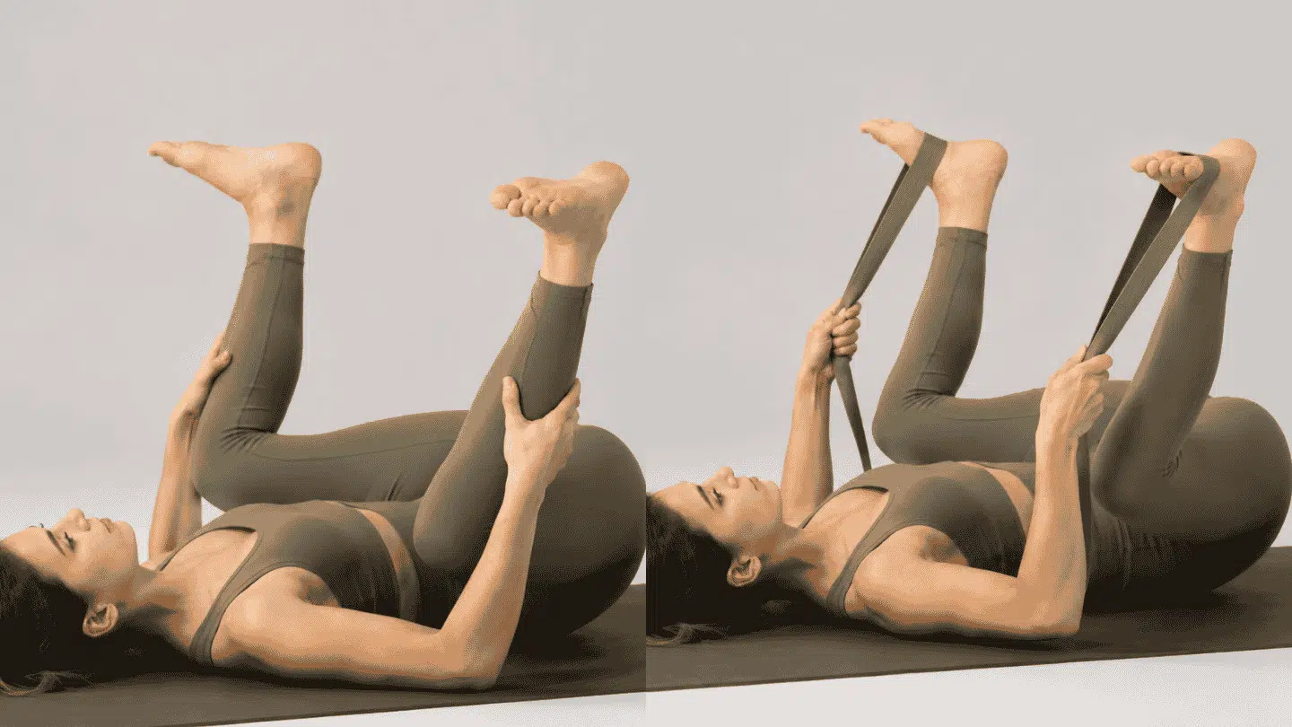 beginner happy baby pose variations
