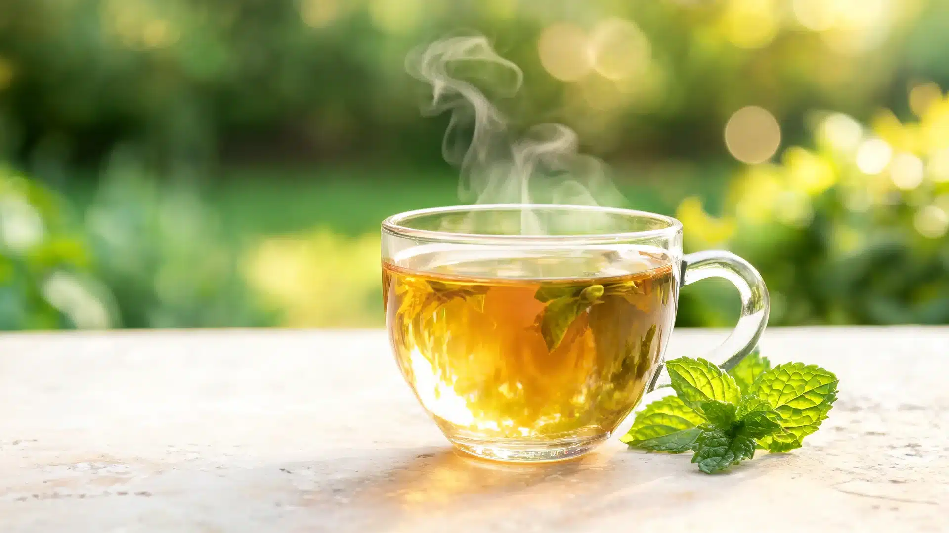 herbal-kidney-detox-juice-tea-in-a-clear-glass-cup-with-fresh-mint-and-green-background