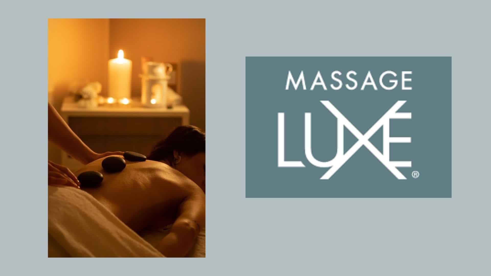Hot stone massage spa collage with candles, stones, and relaxing treatment scenes (2)