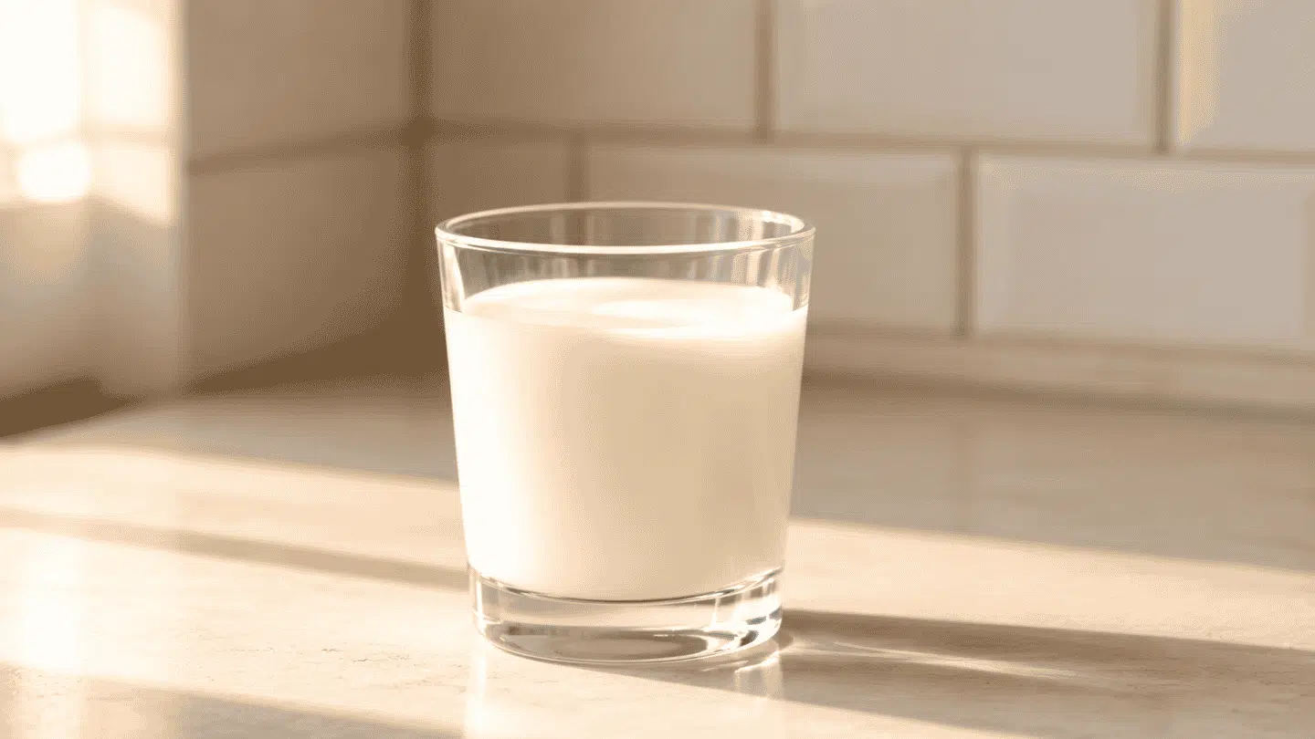 milk and cream aside showing what breaks a fast