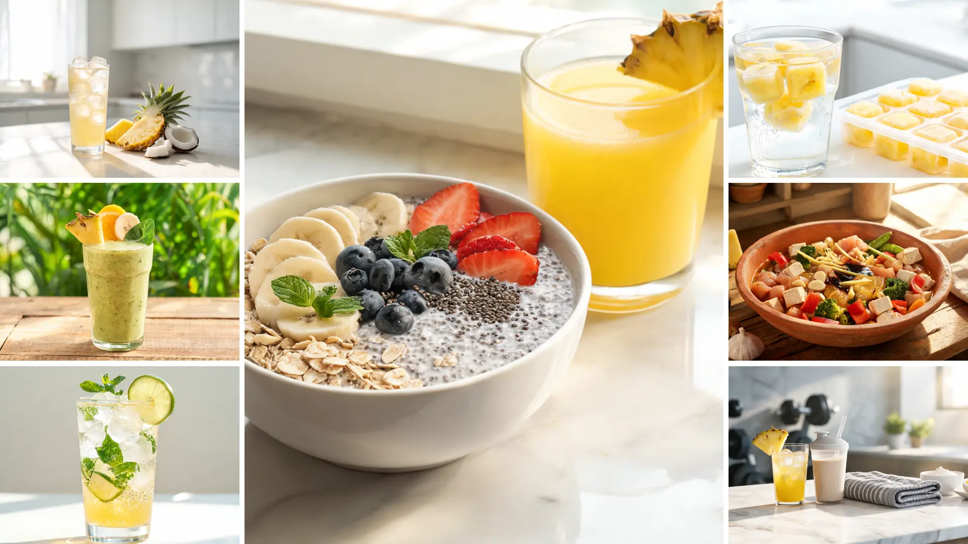 pineapple juice uses like dilution smoothies marinades mocktails and healthy daily drink ideas for balanced nutrition (1)