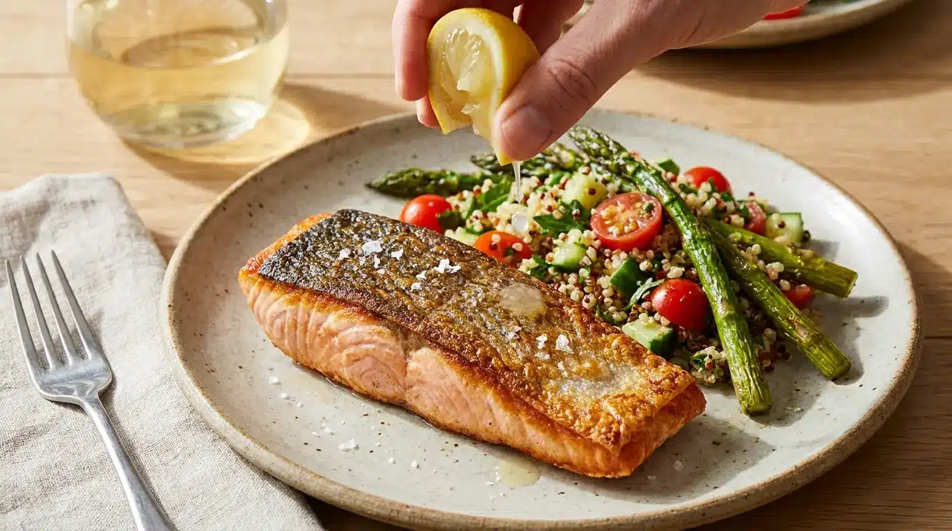 fish with skin like salmon or mackerel is a simple way to get what foods have collagen