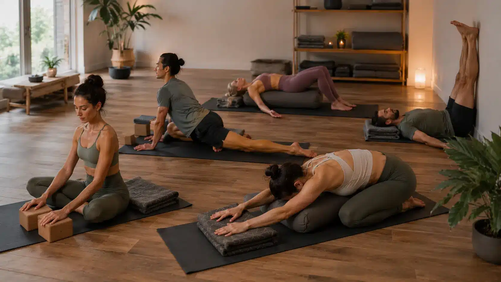 yin yoga for flexibility, recovery, stress relief and body awareness